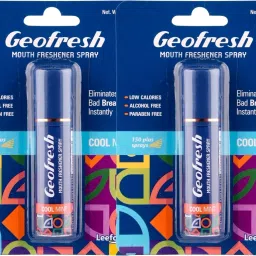 Leeford Geofresh Ayurvedic Mouth Freshener ( 2 pcs Combo) Spray (15 g) Spray-image-78
