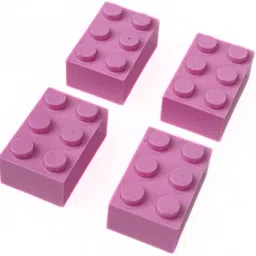 Technic Style 2x3 Pink Bricks(Part 3002) Compatible Building Blocks(Pack of 20)-27