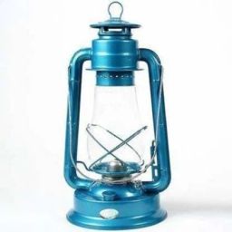 Blue Iron Table Lantern-15