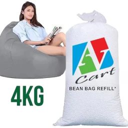 Affordable 4 KG Bean Bag Refill Clean & Dry Bean Bag Filler-image-96