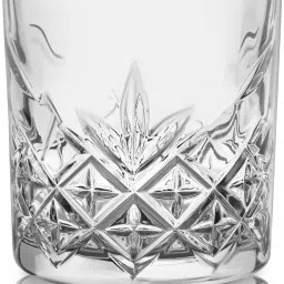 (Pack of 6) Classix Tumblers | Dishwasher Safe | Used to Serve Water, Juice, and Beverages | Glass Set Whisky Glass-31