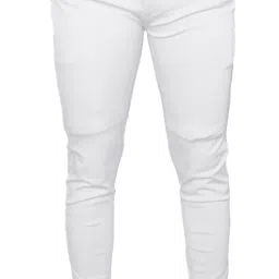 Men Slim Fit Multicolor Lycra Blend Trousers-image-25