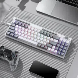 Grega Tech Play Redragon Magic Wand SE K655WG (Red Switch) Wireless, Wired USB Standard Gaming Keyboard image 5