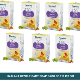 baby soap - gentle baby soap ideal for daily use(pack of 7)125g-45