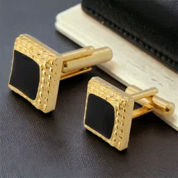 Lucky Jewellery Alloy Cufflink Set-image-57