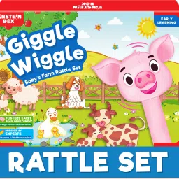 Baby Rattle Play Set for Infants/Babies 0-12 Months Old| Toys/Gifts for Newborns-25