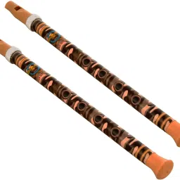 (2 Pichkari)Bansuri Shape Pichkari for Kids Holi & Summer Pool Party Fun Water Gun-image-49