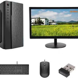 ENTWINO Intel Core i3 (4 GB DDR3/500 GB/120 GB SSD/Windows 10 Home/512 MB/15.1 Inch Screen/Assembled Computer i3-550-4GB-500-120SSD-15.1) with MS Office-12