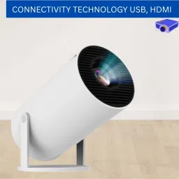 FRONY Mini HD Projector for Home 4KSupport With Built-in App Netflix/Prime/YouTubeQ439 (4500 lm / 1 Speaker / Wireless / Remote Controller) Portable Projector-image-49