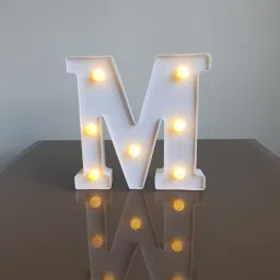 1 Pcs Small Marquee Alphabet Shaped Led Light Table Lamp-9