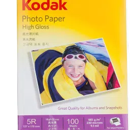 High Gloss Photo Paper Unruled 5R ( 5 X 7 ) 180 gsm Photo Paper-image-46