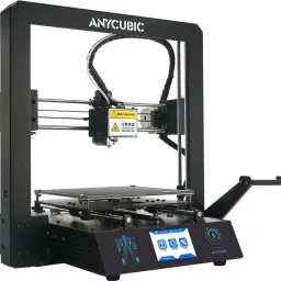 anycubic Mega S New Upgrade 3D Printer | with Extruder and Suspended Filament | Rack + Free Test PLA Filament, Works with TPU/PLA/ABS | 3D Printer image 5