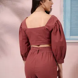 tokyo talkies Top Regular Shorts Co-ords Set image 2