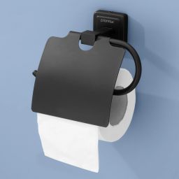 304 Grade Stainless Steel Decan Tissue Paper Holder/Bathroom Accessories(Black) Stainless Steel Toilet Paper Holder-10