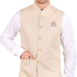 Applique Men Waistcoat-image-61