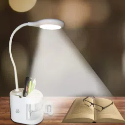 Rechargeable Night Study Table Lamp With Pen Holder And Mobile Stand Study Lamp-25