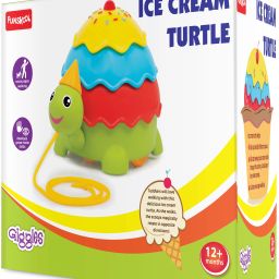 giggles ICE CREAM TURTLE , As Turtle walks - the scoops magically rotate in opposite direction image 3