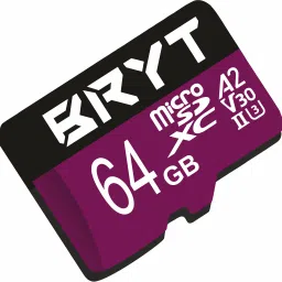 BRYT A2V30 Memory High Capacity Micro SD Card 64 GB MicroSDXC Class 10 130 MB/sMemory Card Compatible with Camera, Mobile, Tablet image 2