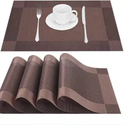 Rectangular Pack of 4 Table Placemat-10