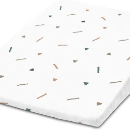 Standard Elevated Wedge Pillow for Baby Crib & Mattress, Memory Foam Geometric Baby Pillow Pack of 1-9