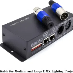 DMX Pixel Light Controller 4 Channel DMX512 Decoder RGB RGBW 32A Multipurpose Controller-image-37