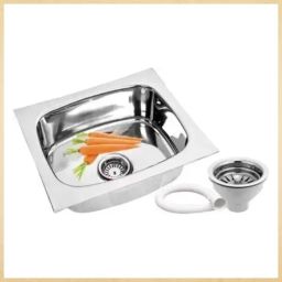 Utility Sink for Kitchen – 18x16x8 Glossy Stainless Steel Utility Sink for Kitchen – 18x16x8 Glossy Stainless Steel Vessel Sink-image-8