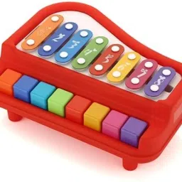 Piano (IND*53) Premium & Non-Toxic 2 in 1 Big Musical Piano Toy-image-19