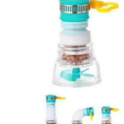 ruvi technologies 360Degree Flexible Rotating Adjustable Expandable WaterSaver Kitchen TapExtender Faucet Nozzle image 2