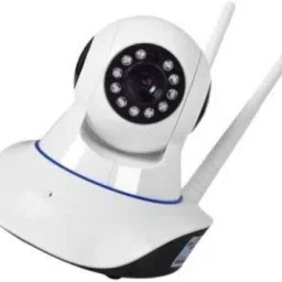 favone Double Antenna Smart Wi-Fi Auto- Rotating Via Mobile Night Vision Mobile HD CCTV Wifi Camera 720P with Audio and Wall Mount Camera Security Camera-19