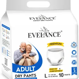 Adult Dry Pants Large 75-140cm (30-55 Inches) 12hr absorption. Adult Diapers - L-image-48