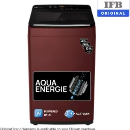 ifb 7 kg 5 Star with Deep Clean Technology, ActivMix, Powered by AI, with Aqua Energie, Soft Close Door, Fully Automatic Top Load Red image 2