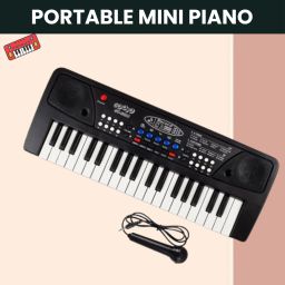 Piano Keyboard, Portable Electronic Toy With Mic, 37 Keys 8 Tones For kidsE483 Piano Keyboard, Portable Electronic Toy With Mic, 37 Keys 8 Tones For kidsE483 Analog Portable Keyboard-image-91