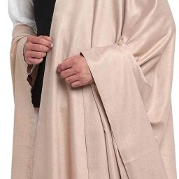 Kashmiri Thead Cashmere Solid Men Shawl-image-4