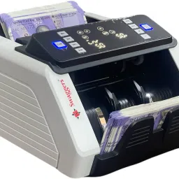 SWAGGERS Best Money/Note Counting Machine with MG,UV,IR Fake Detection-Manual Value Note Counting Machine-40