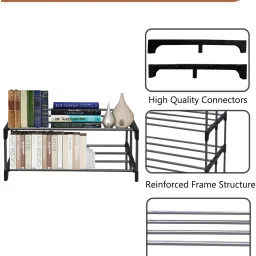 philoshop Bookshelf Plastic Open Book Shelf image 3