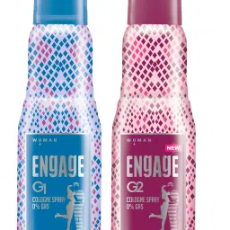 G1 + G2 Cologne Spray Combo for Women 135ml x2, Long Lasting Fragrance Perfume Body Spray - For Women-24