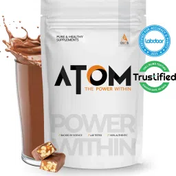 ATOM Whey Protein | 27g protein | Isolate & Concentrate | Choco Peanut Whey Protein-picture-7