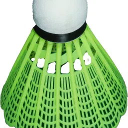 Practice BEST Badminton Shuttle Cock Pack of 10 Plastic Shuttle - Multicolor Nylon Shuttle- Multicolor-15