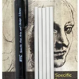 Pen Mechanical Refillable 3.8mm Erase Pen with 5 Eraser Refills Non-Toxic Eraser-image-3