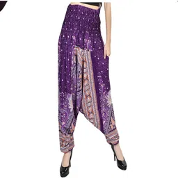 narnari Printed Rayon Women Harem Pants-picture-15