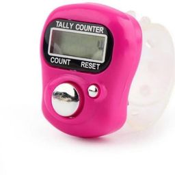 5 Digit Tally Clicker Counter Finger Clicker Ring Electronic Light Digital Counting Machine for Cricket Umpires and Other Counting Purposes| Multicolour (1) image 4