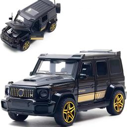 1:36 Scale Alloy Diecast Metal SUV Car Toy for Kids (Open Door & Pull Back)BRBS-image-82