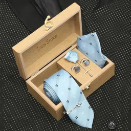 LOUIS STITCH Silk Tie & Cufflink-picture-14