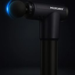 Mildcares KH-320 Full Body Massager Gun for Pain Relief | Deep Tissue Therapy | 6-Speed Settings, 4 Heads, Rechargeable Silent Motor – Electric Massager for Pain Relief Massager-image-78