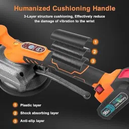kanabee Tile Vibration Tools for Installation with Suction Cup, 5 Speed limit(2 Battery) Multi Vise Tool image 5