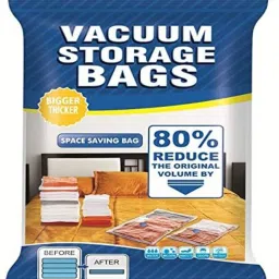 Vacuum Bags for Clothes with Pump, Packing Bags for Clothes High Volume Storage Vacuum Bags-image-40