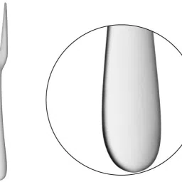 marqueonn Folk Spoon For Fruits, Desert Fork , Salad Fork ( 12 set ) Stainless Steel Fruit Fork Set image 3