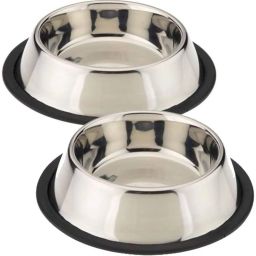 Anky dog bowl pack of 2 Stainless Steel Pet Bowl-picture-27