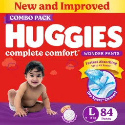 Complete Comfort Wonder Pants, India's Fastest Absorbing Diaper | - L-22