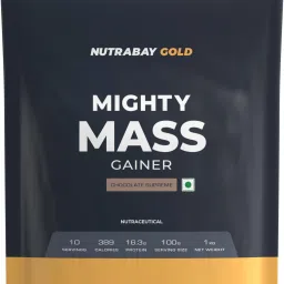 Gold Mighty Mass | Weight Gainer - 1Kg, Chocolate Supreme Weight Gainers/Mass Gainers-image-59
